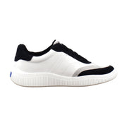 White/Black Leather/Suede