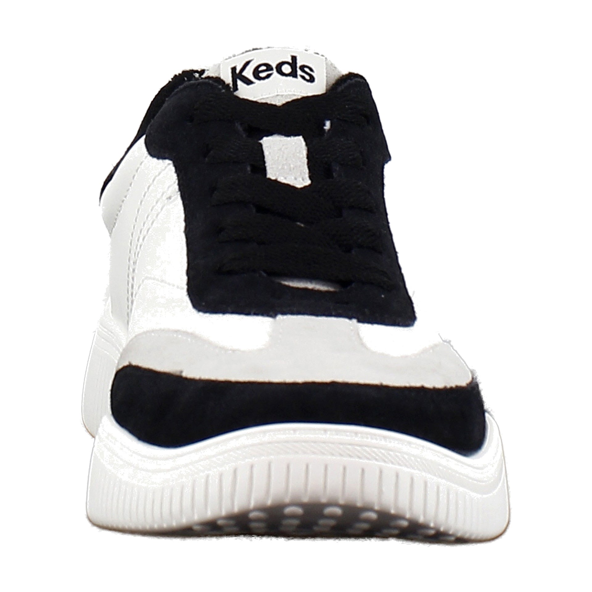 White/Black Leather/Suede