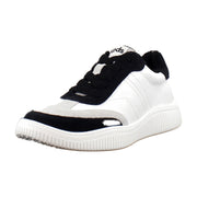 White/Black Leather/Suede