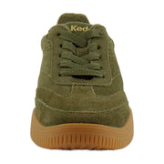 Olive/Pink Suede