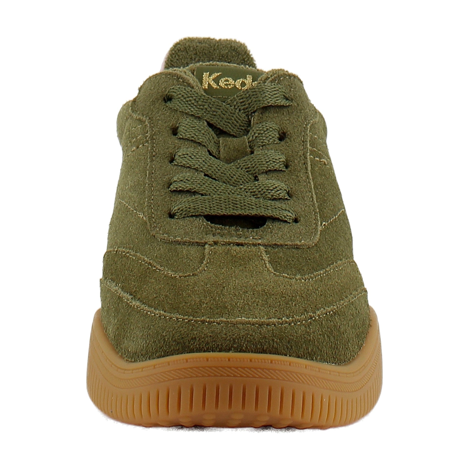 Olive/Pink Suede