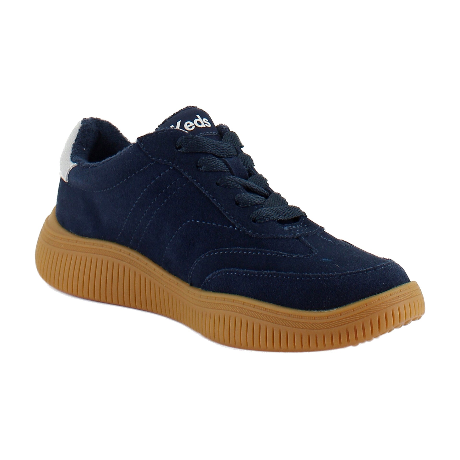 Navy/Grey Suede