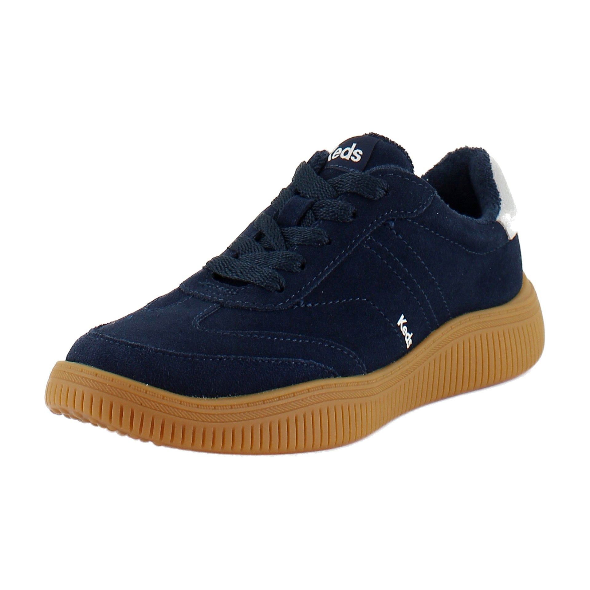 Navy/Grey Suede