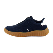 Navy/Grey Suede