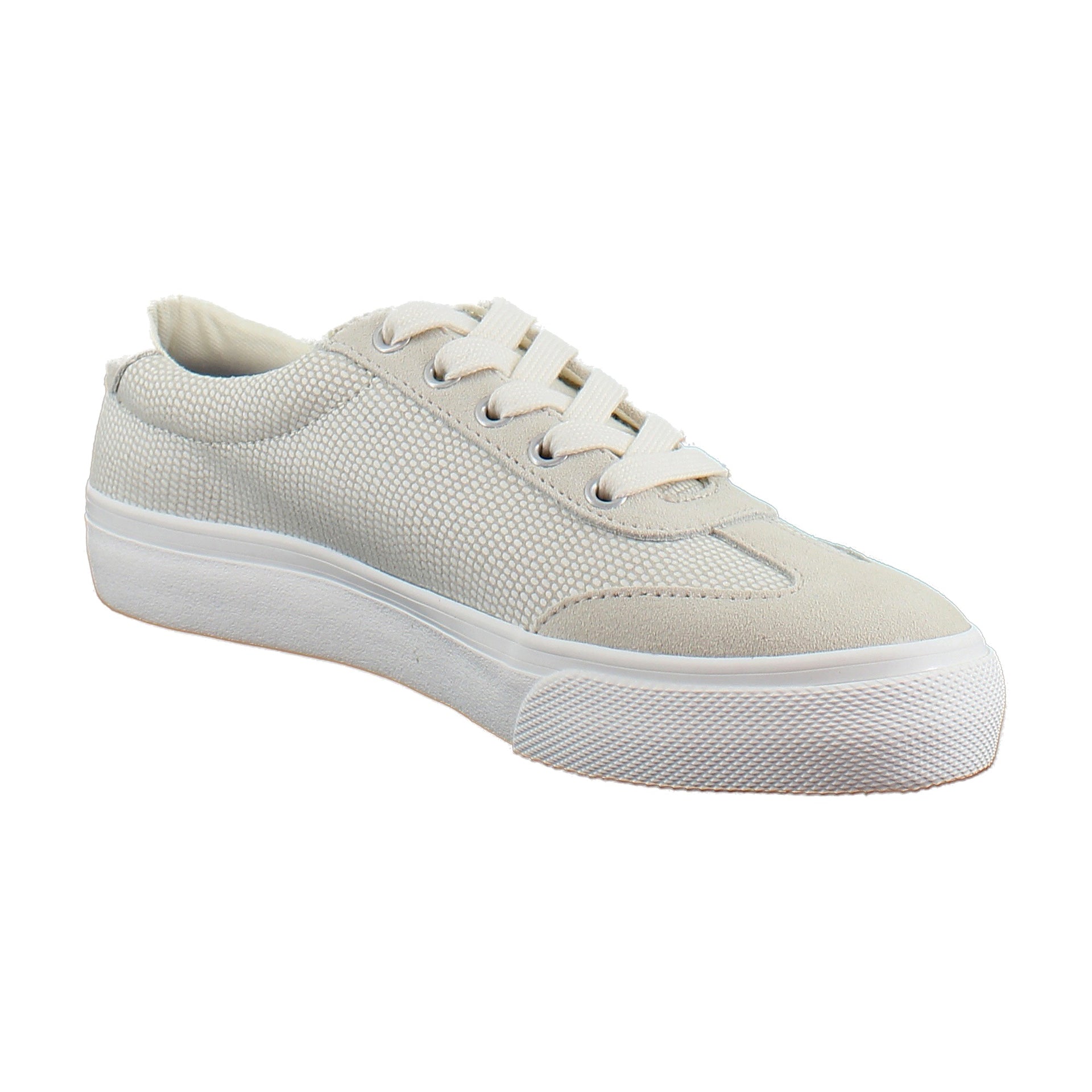Cream/Taupe Leather/Suede