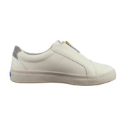 Egret/Black Leather