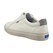 Egret/Black Leather