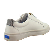 Egret/Black Leather