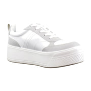White/Grey Leather