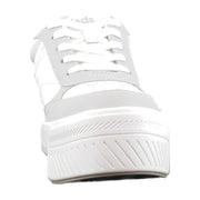 White/Grey Leather