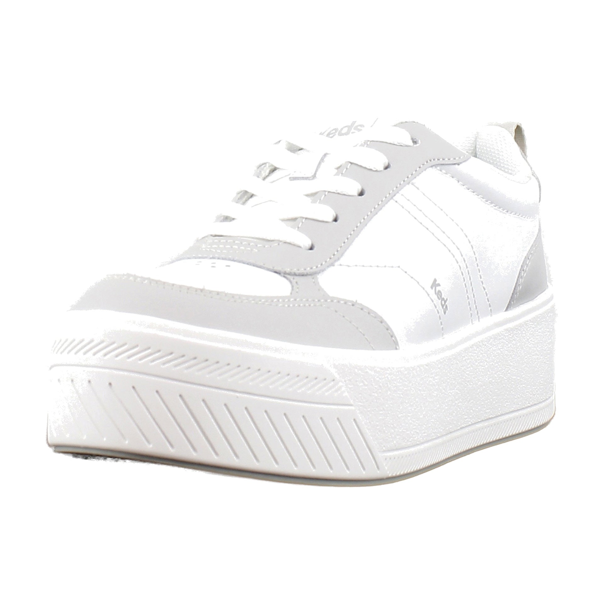 White/Grey Leather