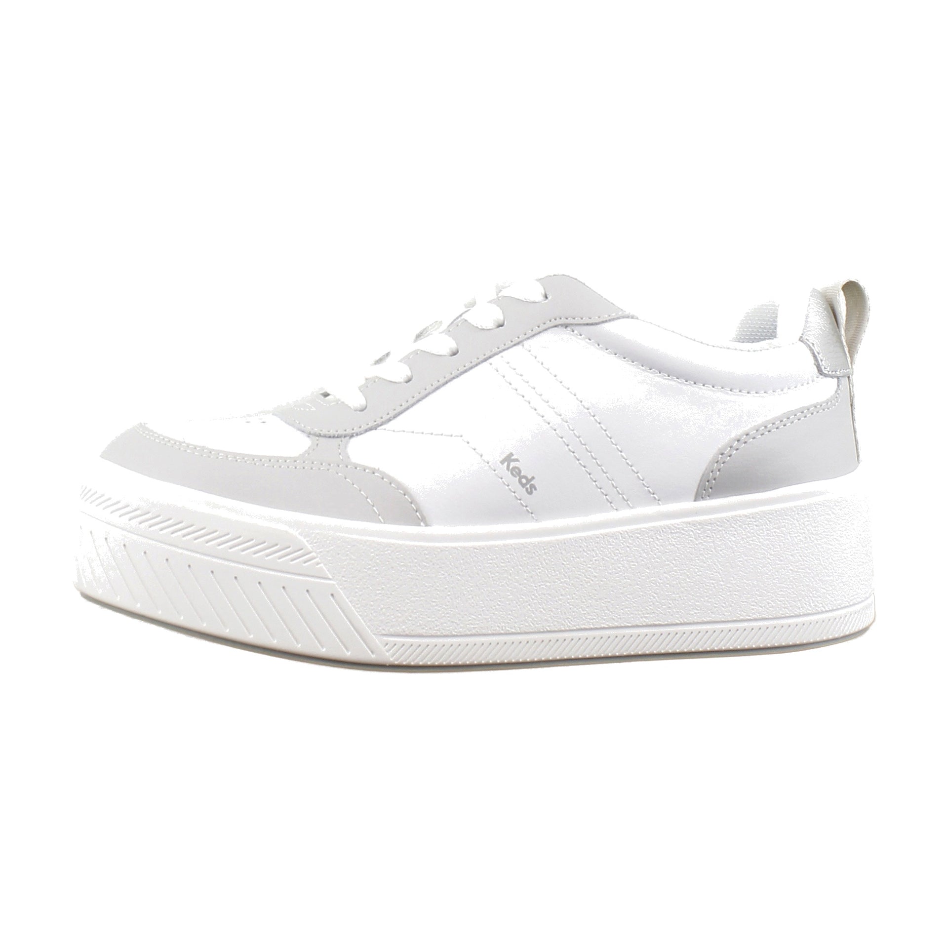 White/Grey Leather