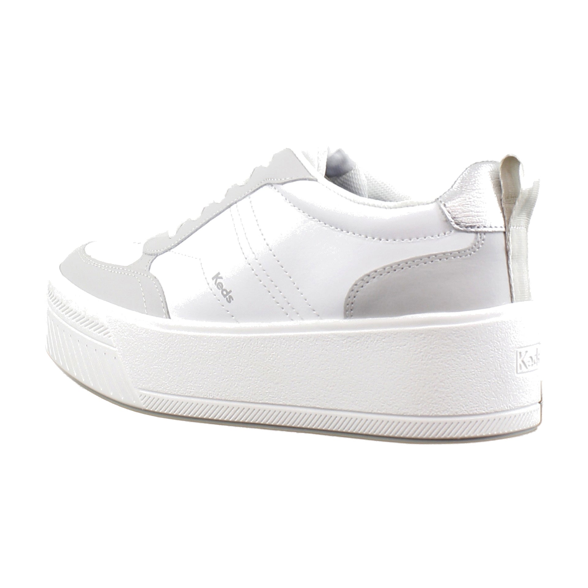 White/Grey Leather