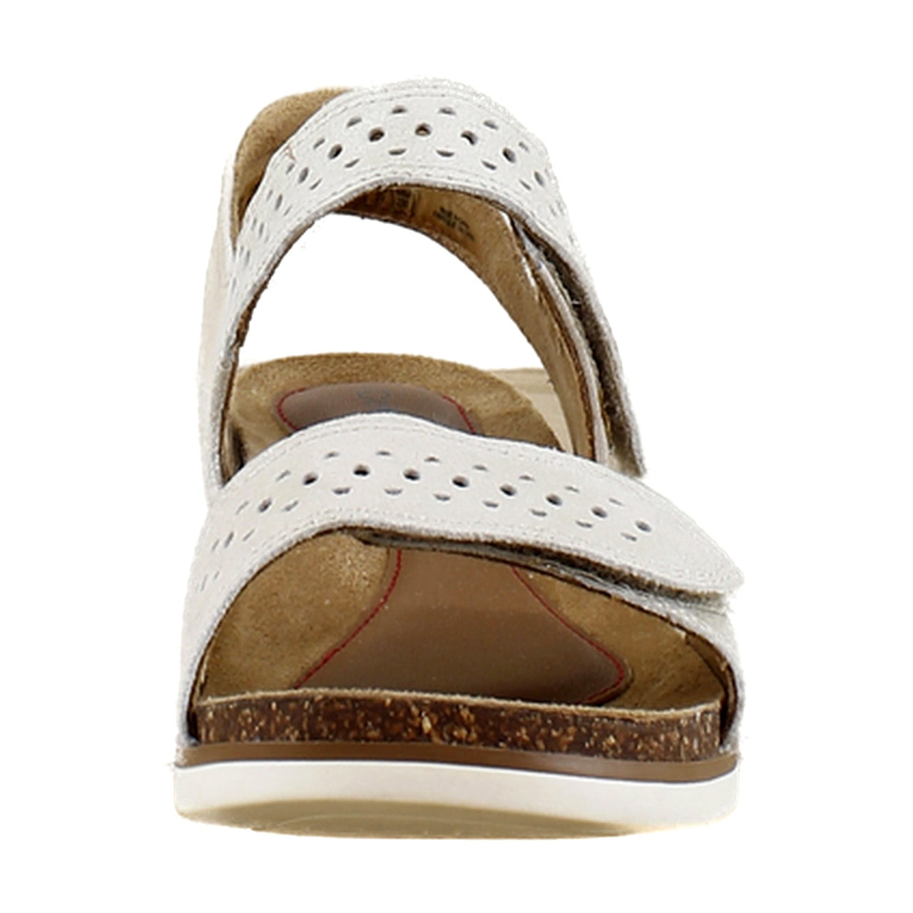 White Mettalic Leather