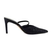 Black Metallic Fabric