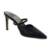 Black Metallic Fabric