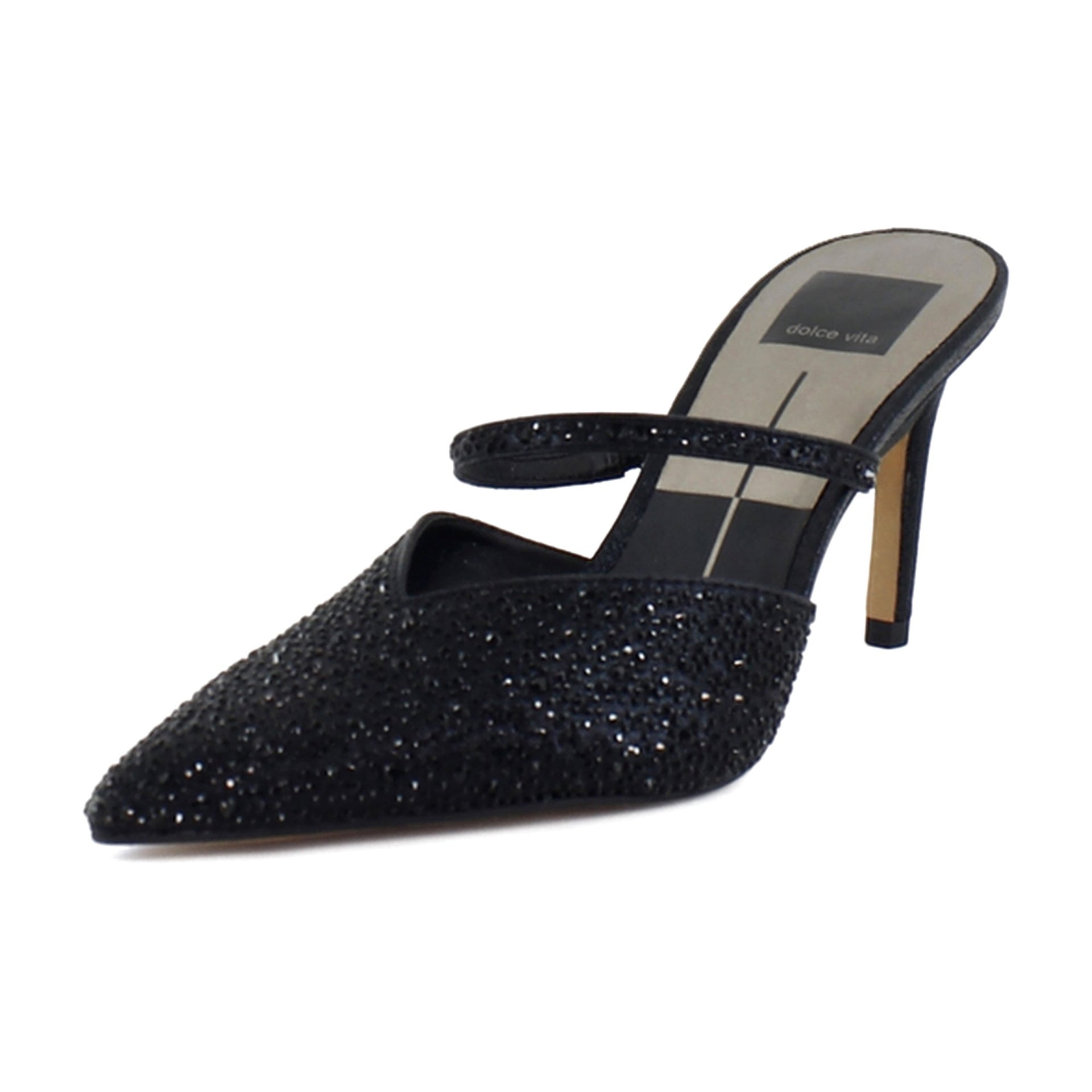 Black Metallic Fabric