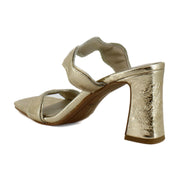 Gold Distressed Leather