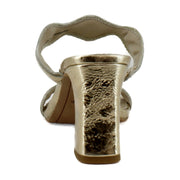 Gold Distressed Leather