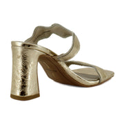 Gold Distressed Leather