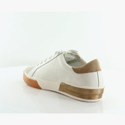 White/Tan Leather