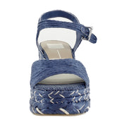 Blue Raffia