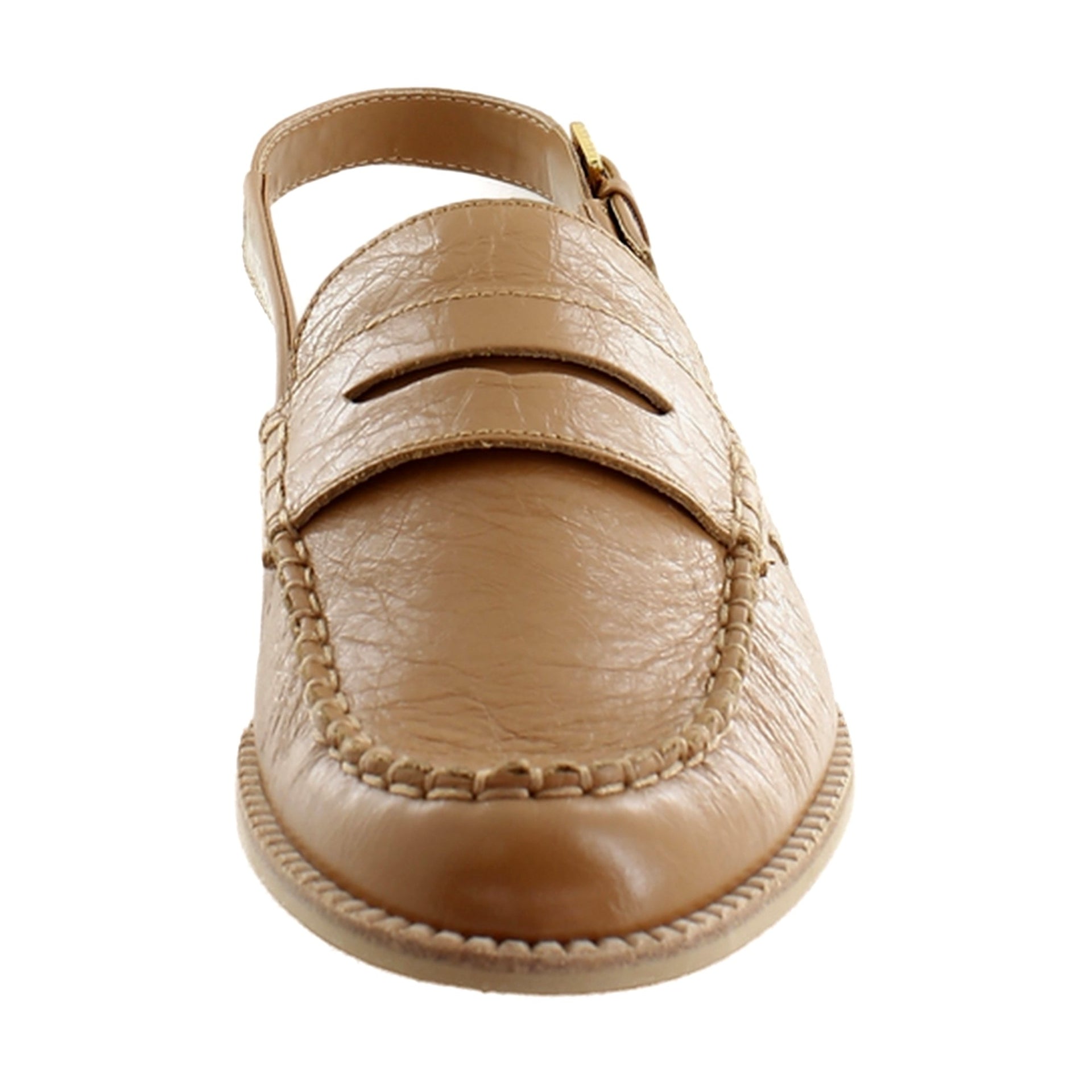 Tan Crinkle Patent