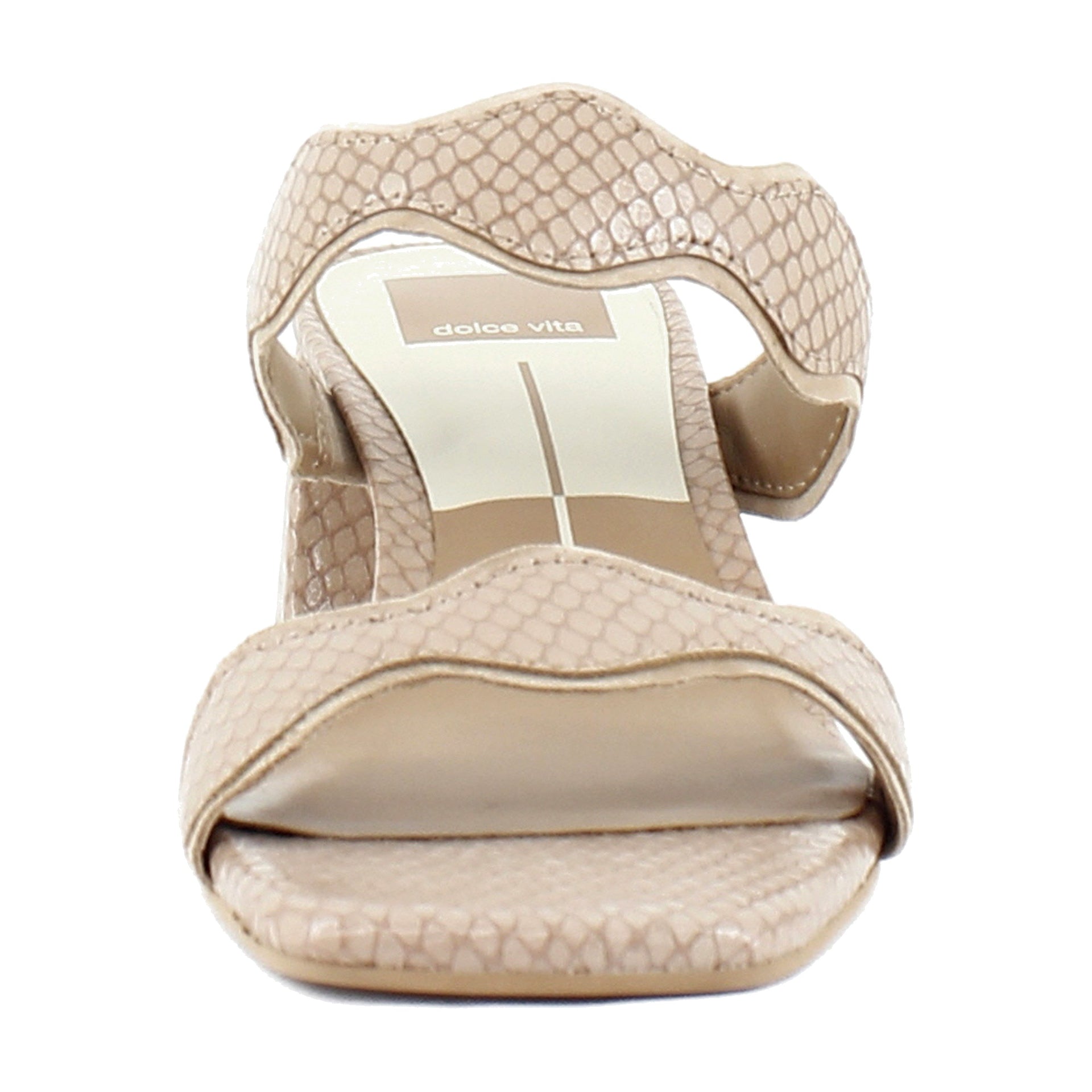 Toffee Embossed Leather