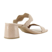Toffee Embossed Leather