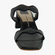 Onyx Embossed Leather