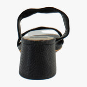 Onyx Embossed Leather