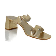 Gold Distressed Leather