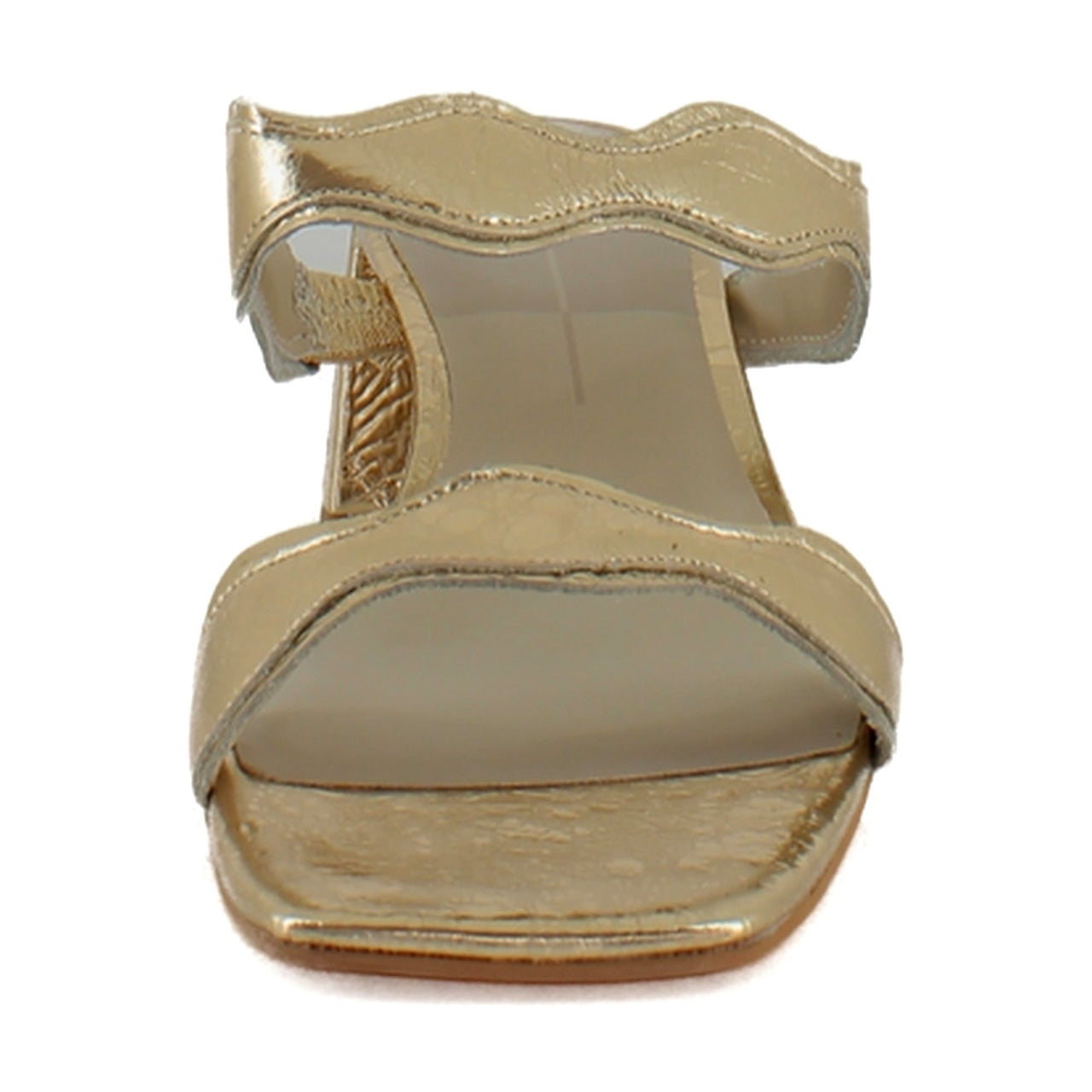 Gold Distressed Leather