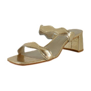 Gold Distressed Leather