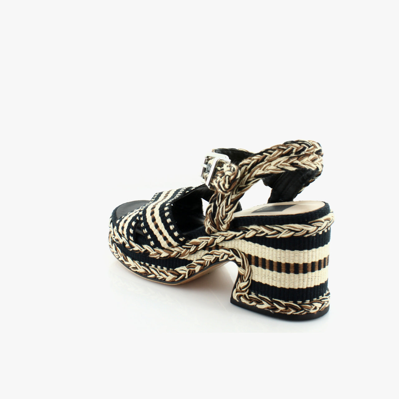 Black Multi Woven