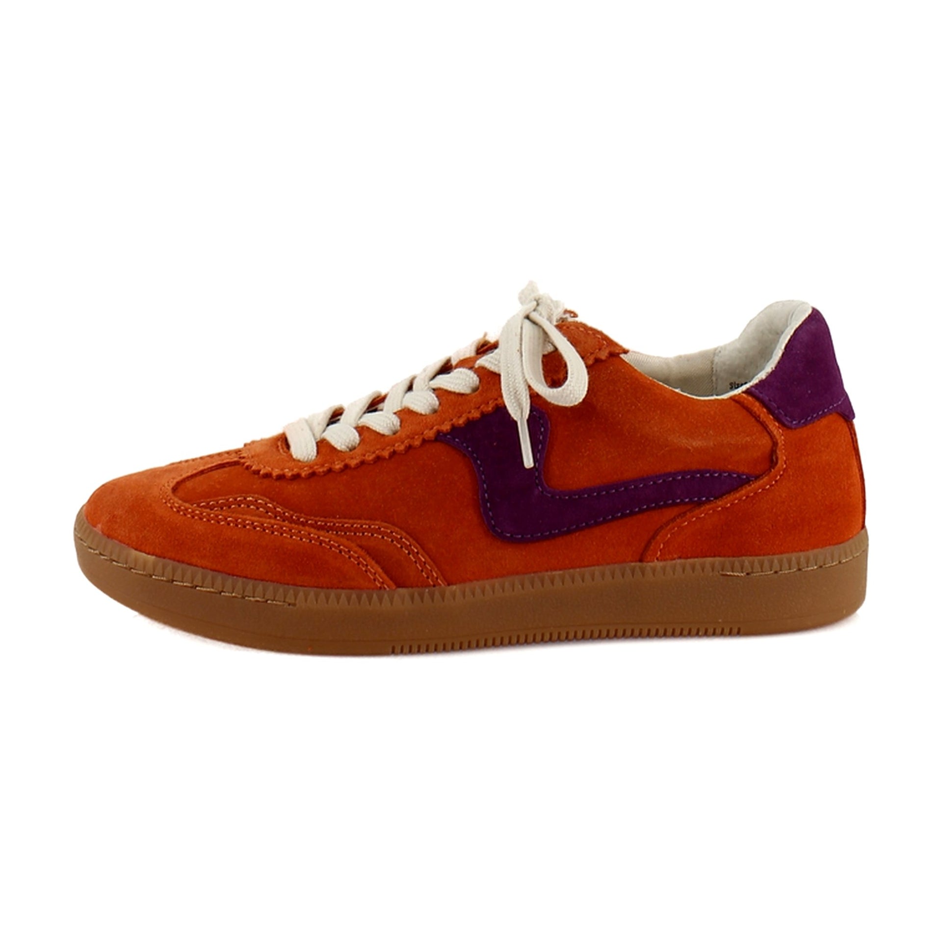 Orange Multi Suede