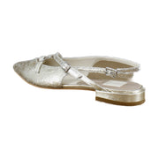 Platinum Distressed Leather