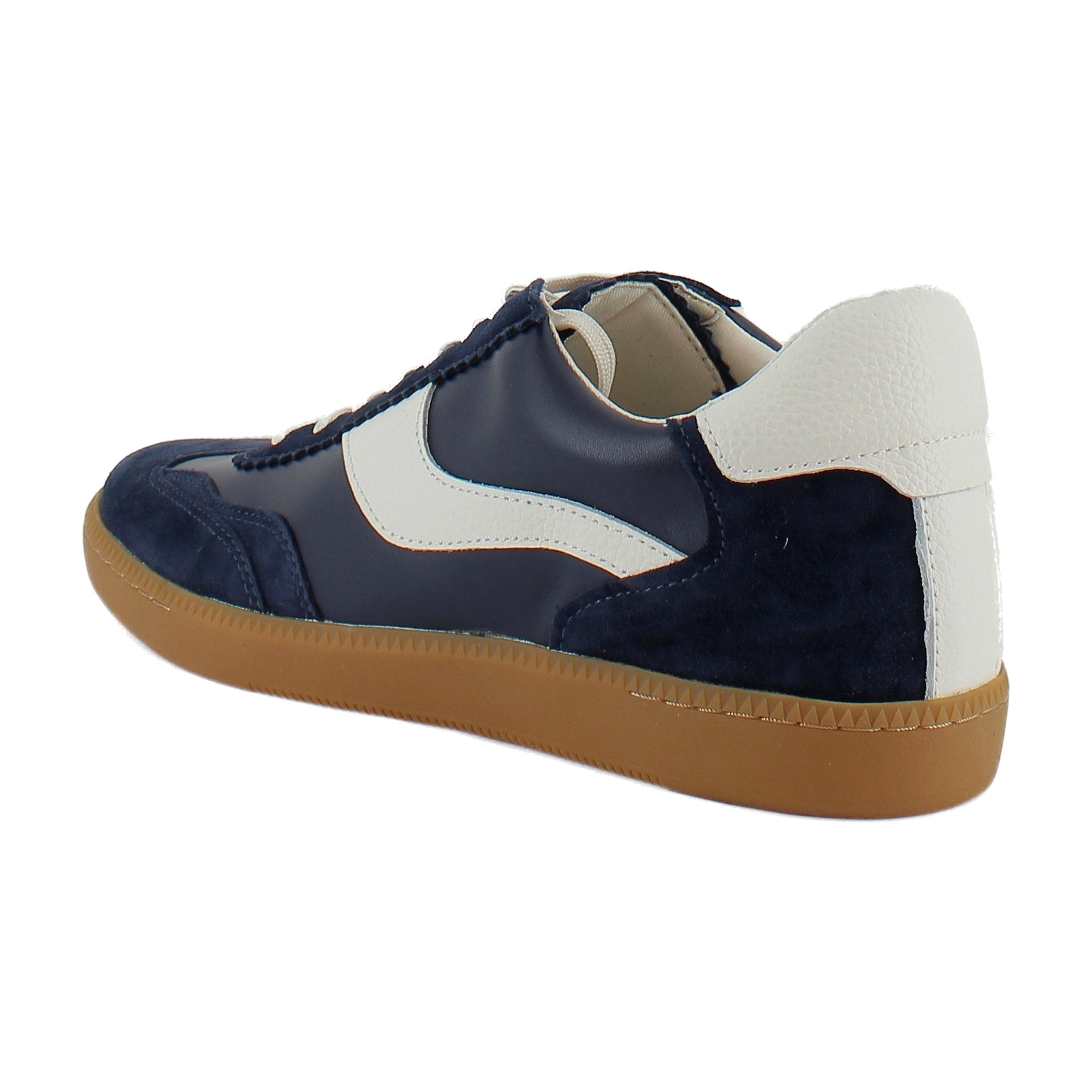 Navy Suede