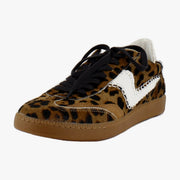 Dark Leopard Calf Hair