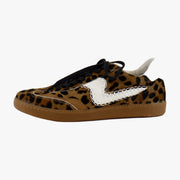 Dark Leopard Calf Hair