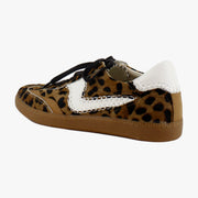Dark Leopard Calf Hair