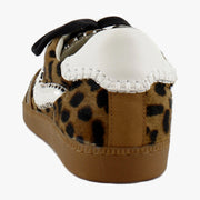 Dark Leopard Calf Hair