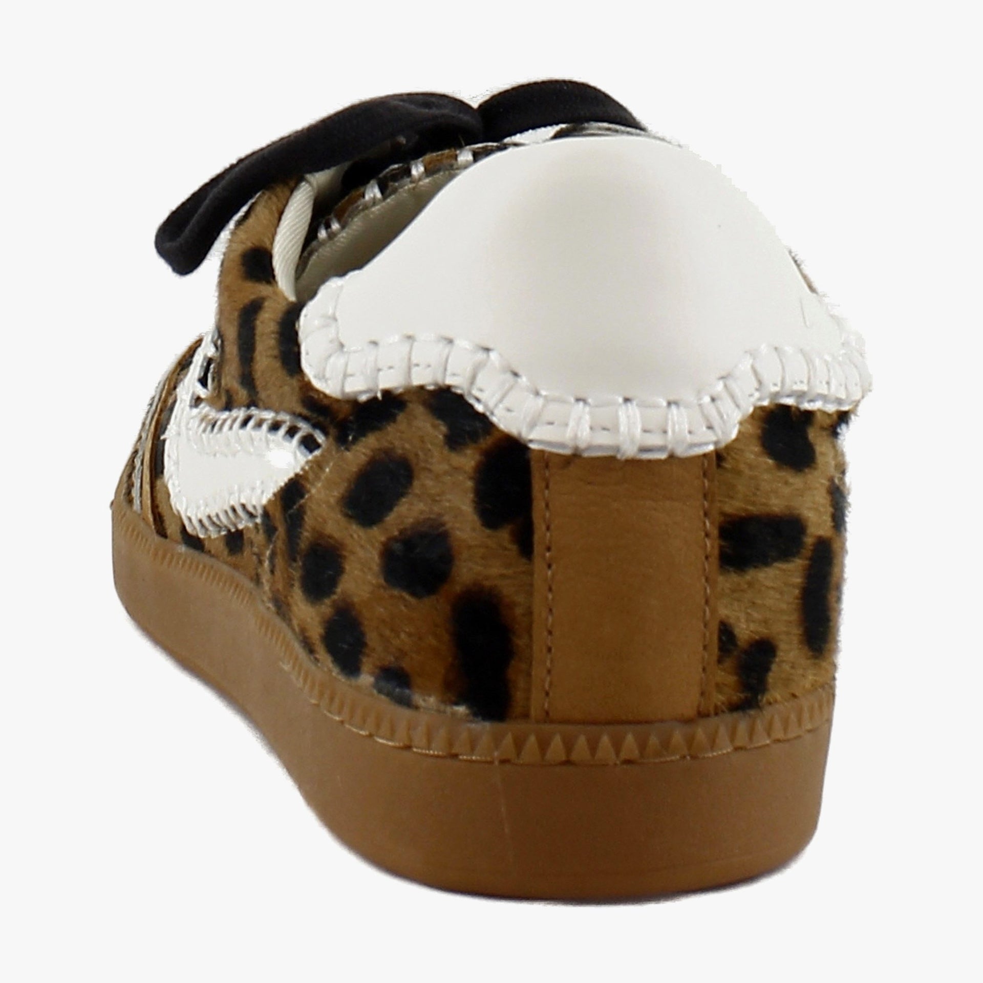 Dark Leopard Calf Hair