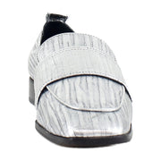 Graphite Metallic Leather