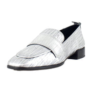 Graphite Metallic Leather