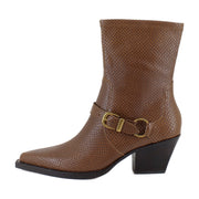 Saddle Embossed Leather