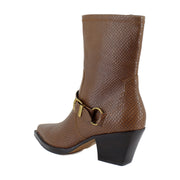 Saddle Embossed Leather