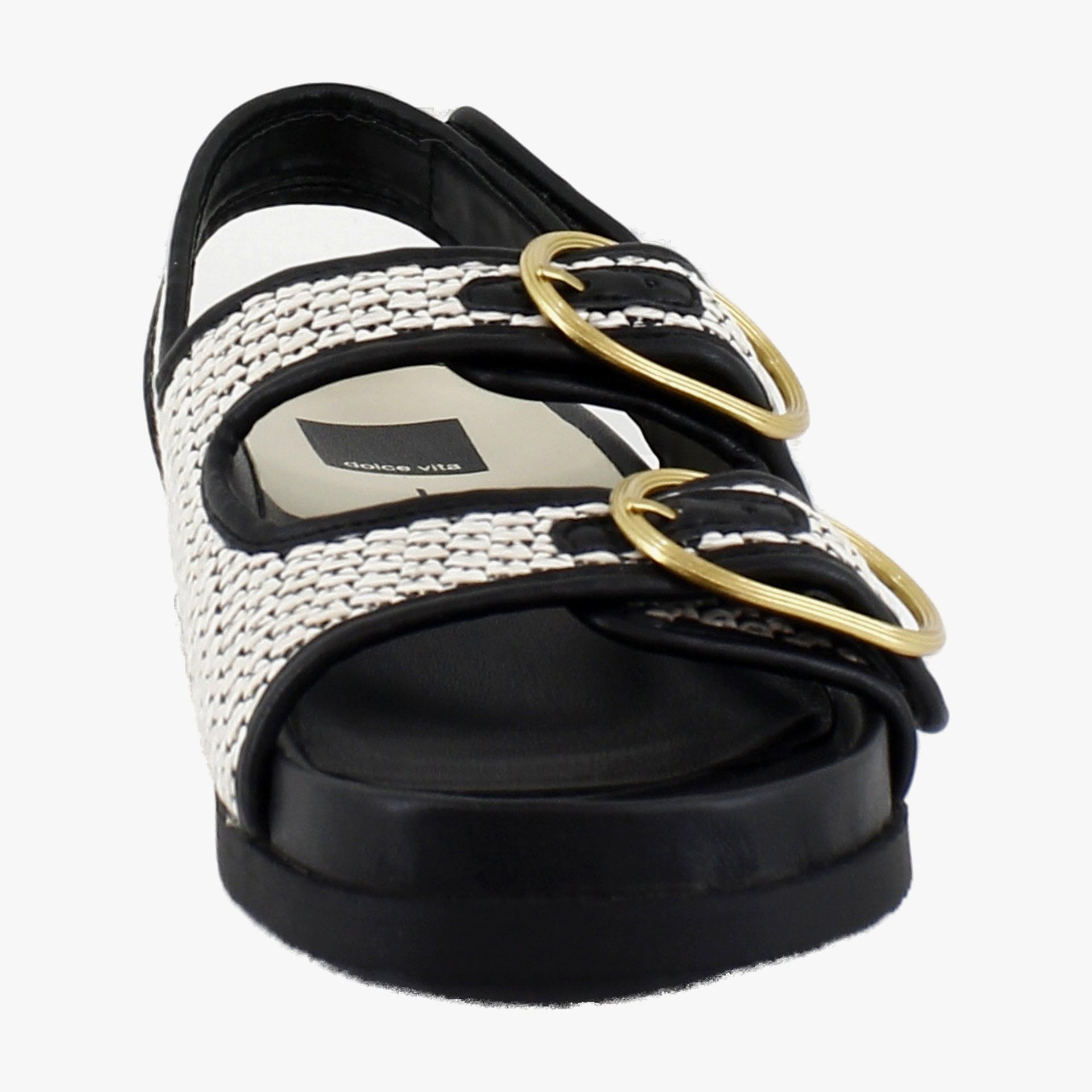 Black/Natural Raffia