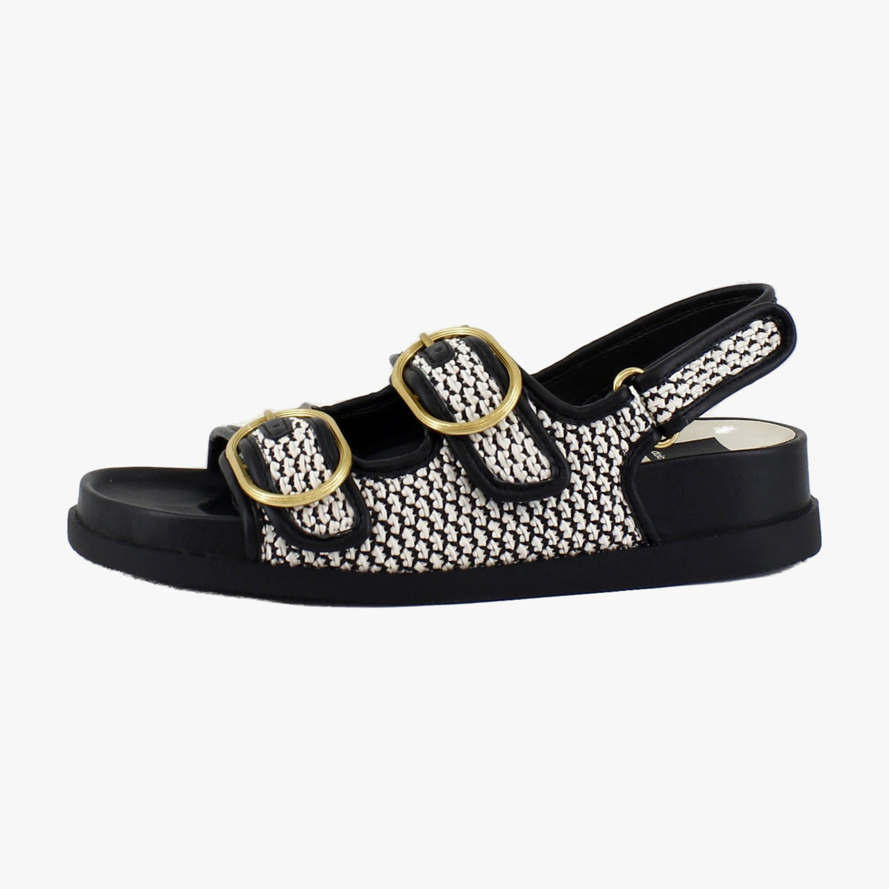 Black/Natural Raffia
