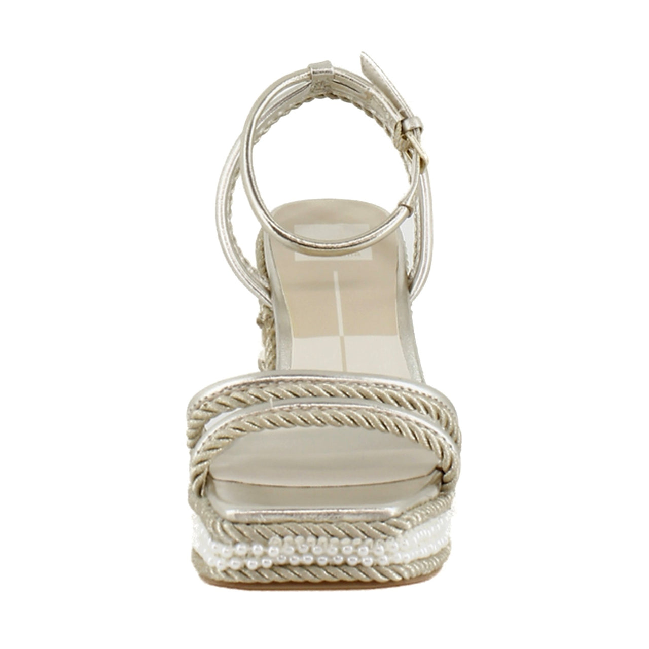 Platinum Metallic Leather